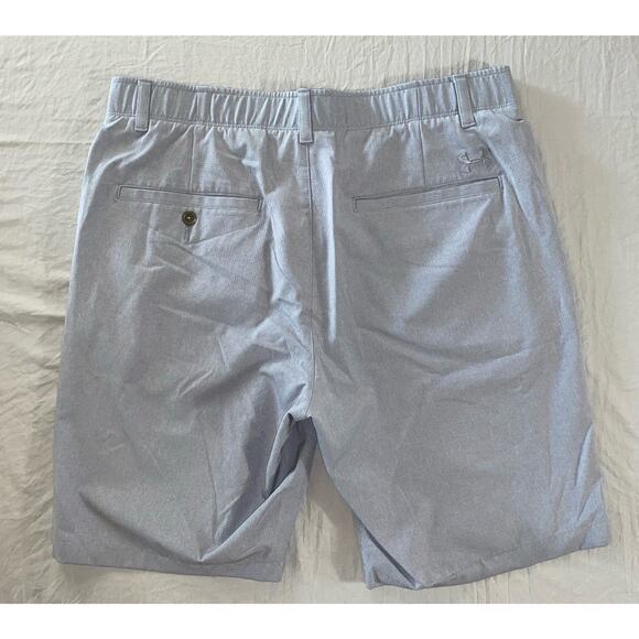 Under Armour Loose Flat Front Lightweight Vented Mesh Golf Shorts. Men's 36, EUC - Picture 4 of 5